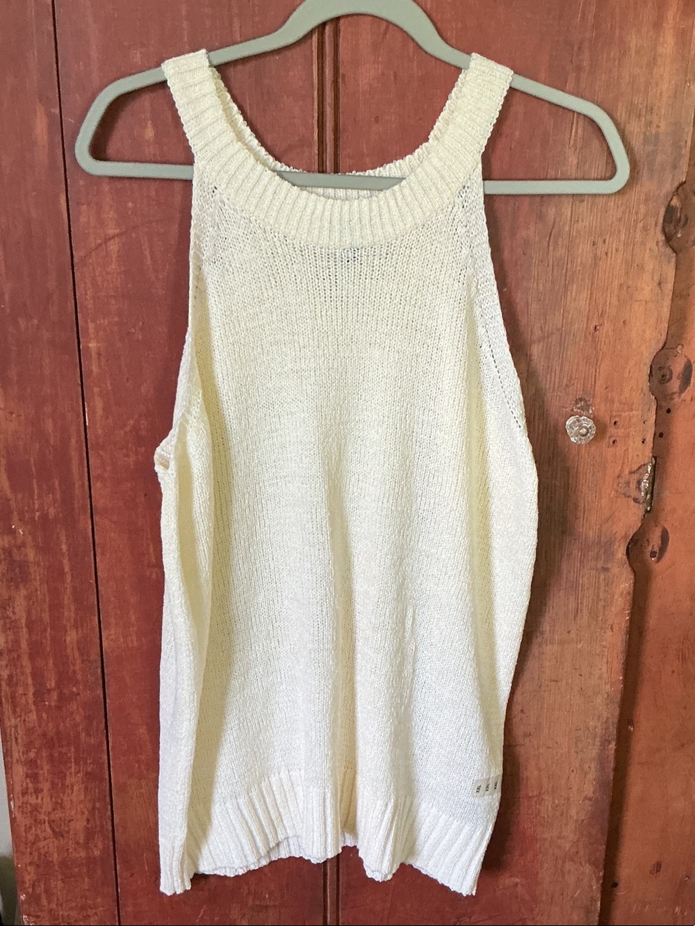 Worthington Ivory Knit Sleeveless Pullover Sweater - NWT